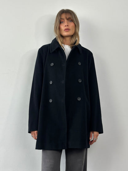 MAX&Co Pure Virgin Wool Double Breasted Coat - L