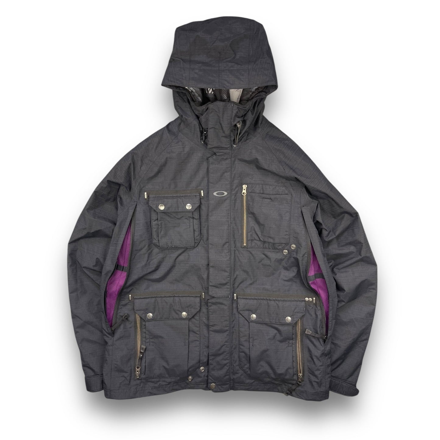 2009 Oakley 2in1 Ventilated Jacket (L) | Default Title, Purple