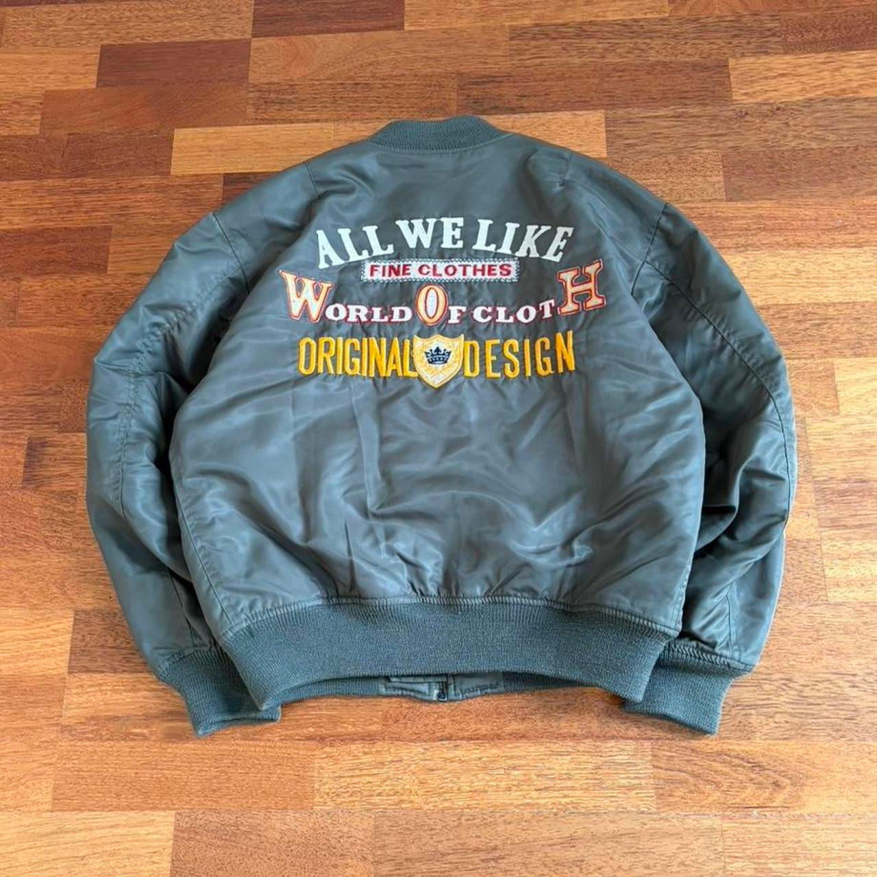 Vintage Bomber Jacket | Khaki, Khaki
