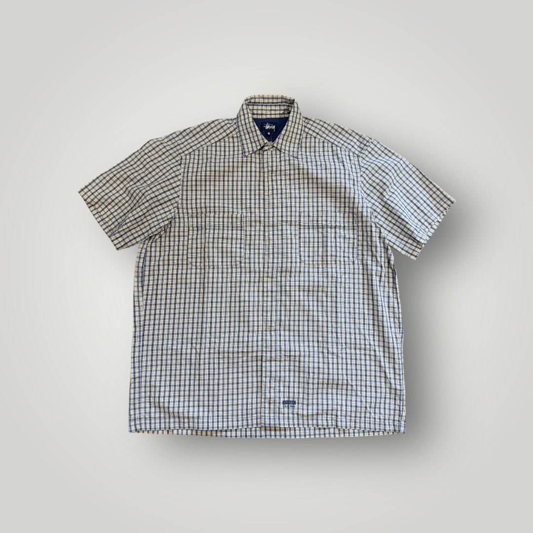Stüssy Early 2000's Plaid Check Shirt M