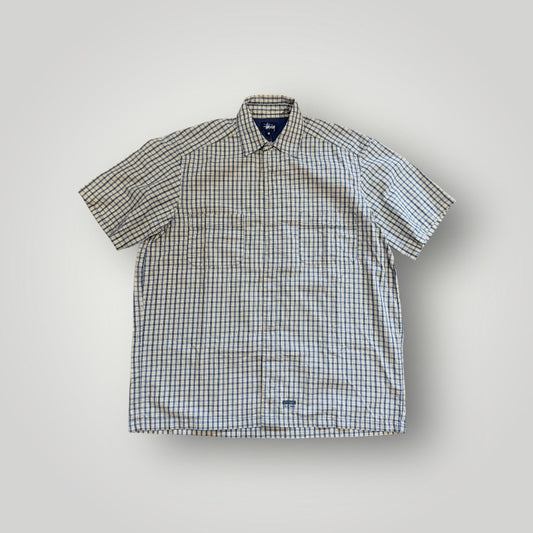 Stüssy Early 2000's Plaid Check Shirt M