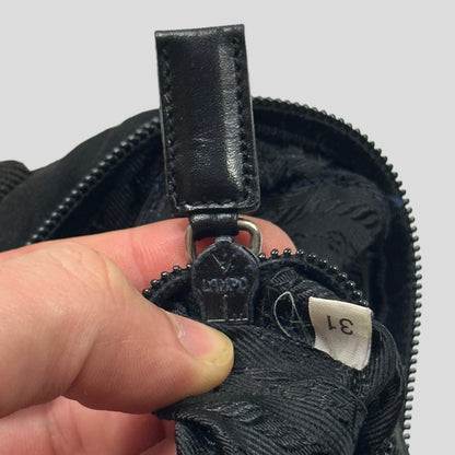 Prada Sport 1999 Black Neoprene Bag | O/S