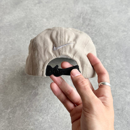 Nike 1990s rubber logo spellout cap