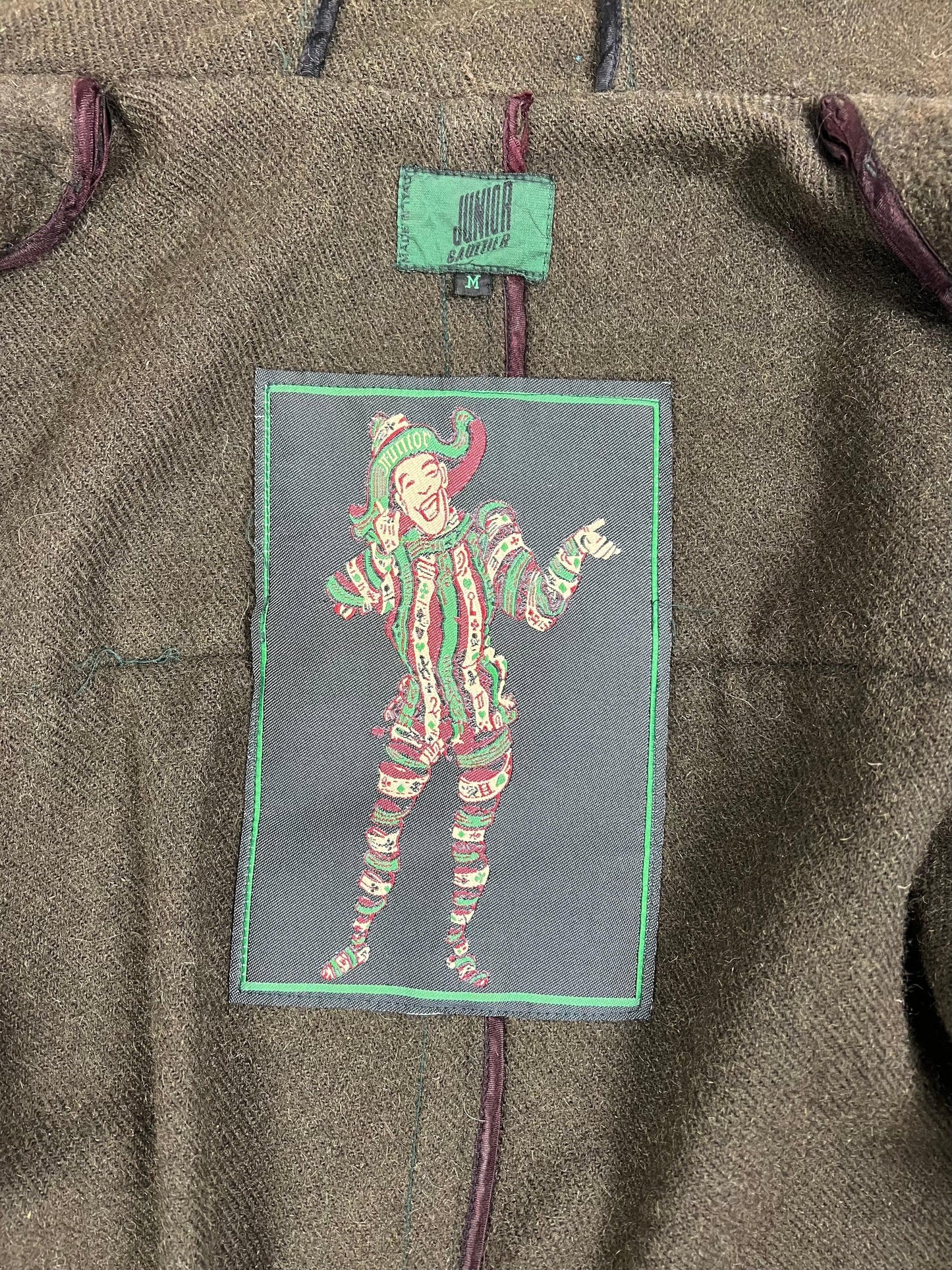 Jean Paul Gaultier Junior F/W 1990 wool duffle coat