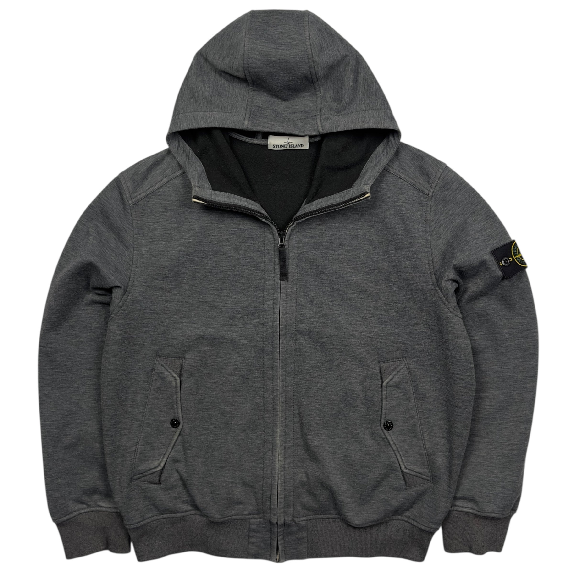 ARCHIVE A/W 2005 Stone Island Khaki Jacket With Green Liner ( L