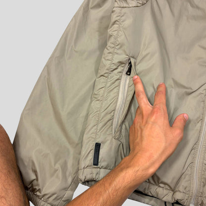Prada Sport 2007 Black Tab Champagne Nylon Lightly Padded Windbreaker - M | Default Title, Champagne