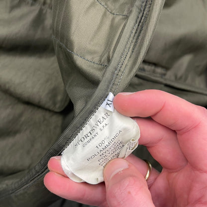 SS2000 Stone Island Nylam Dual Zip Jacket (XL) | Default Title, Olive