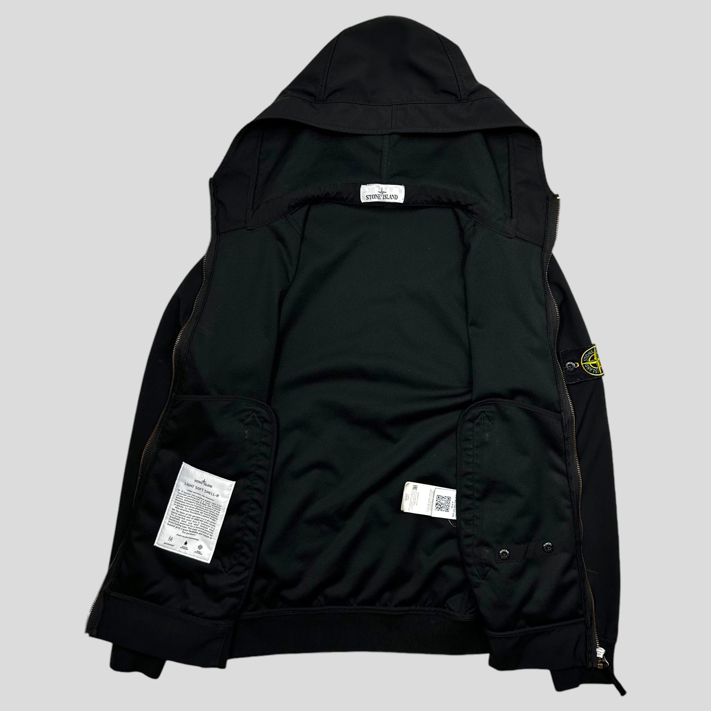 Stone Island Black Light Soft Shell-R - S