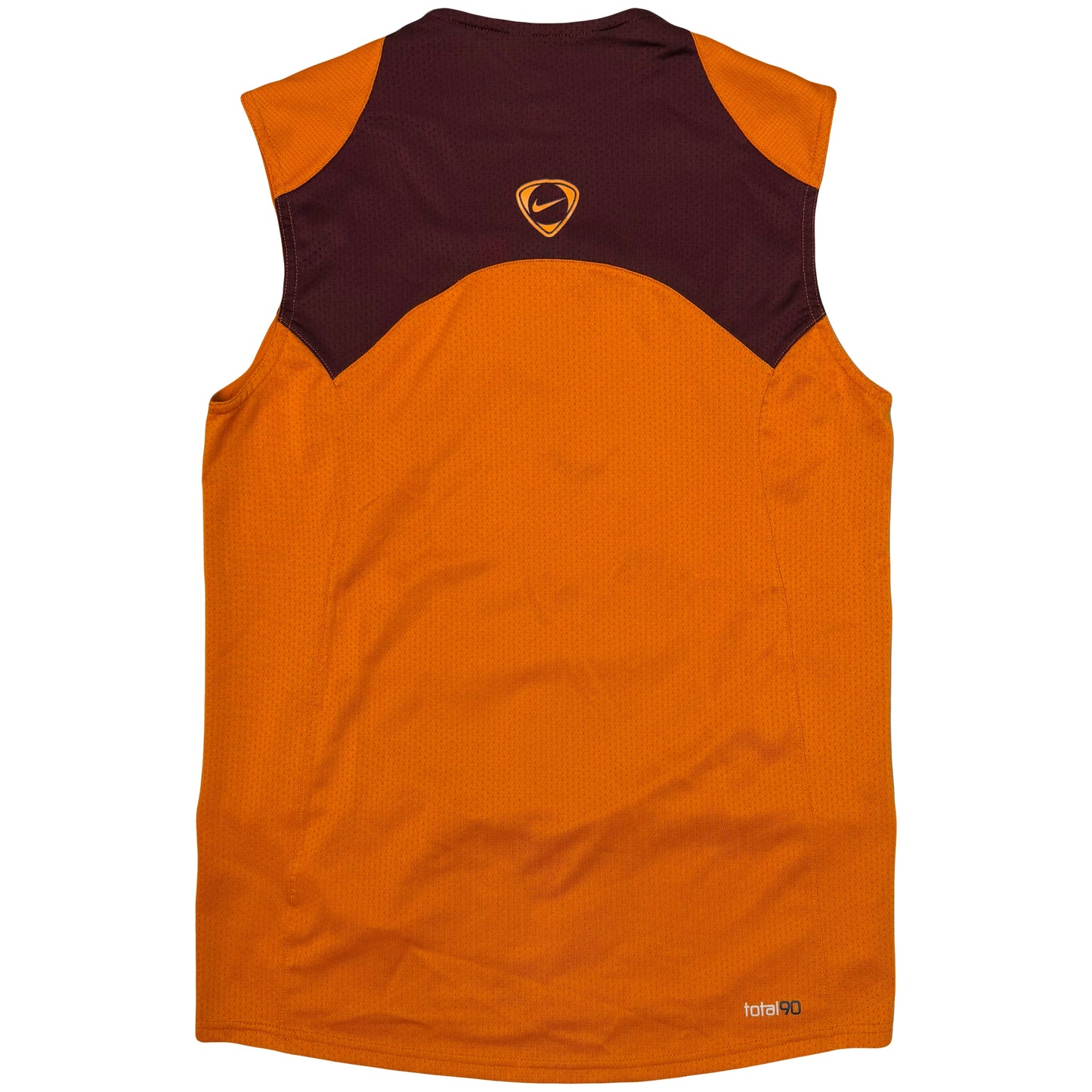 Nike Total 90 Barcelona 2004/05 Vest In Orange (S) | Nike, Orange