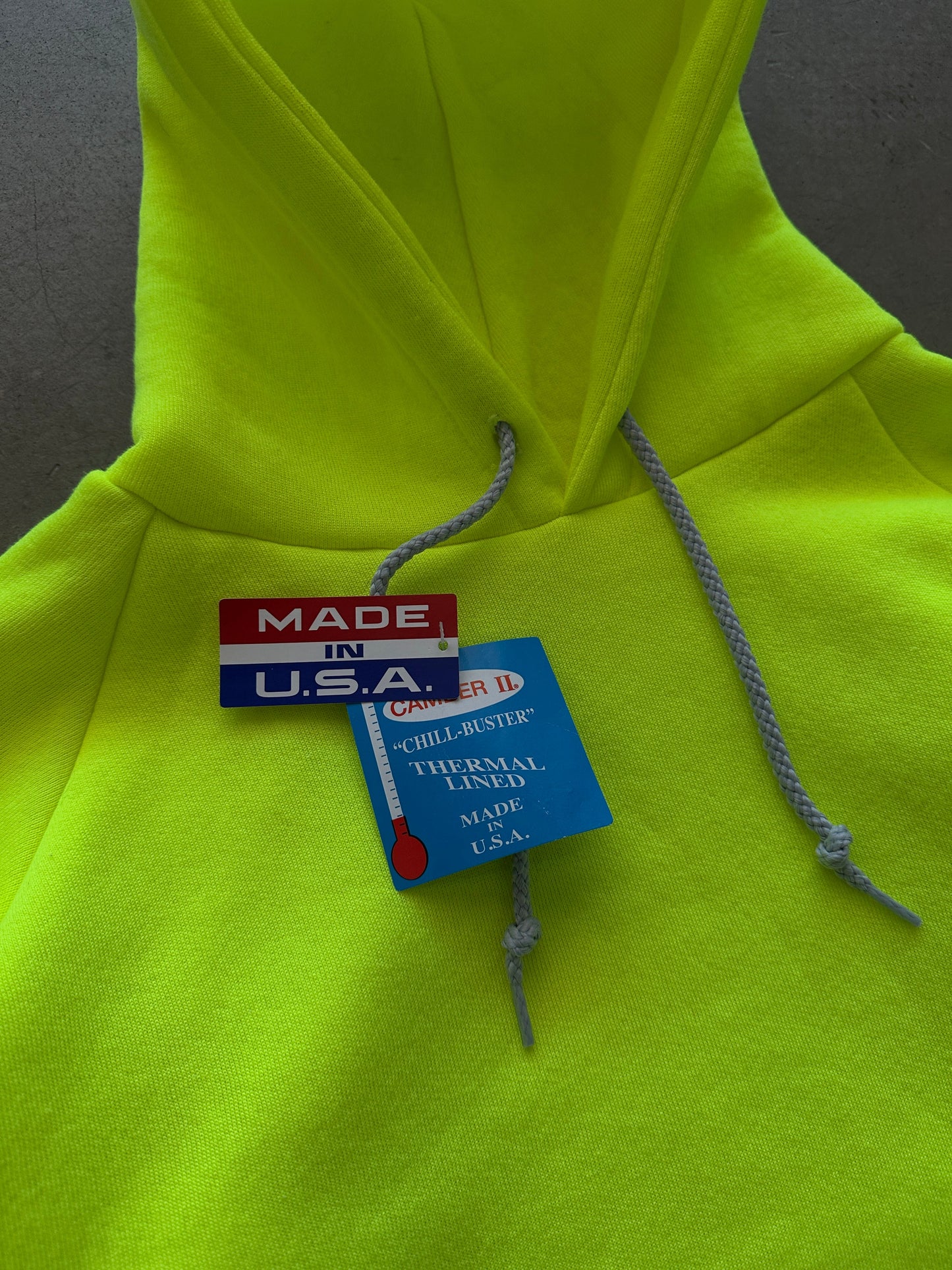 90’s Camber Chill Buster Waffle Hoodie - S | Default Title, Red