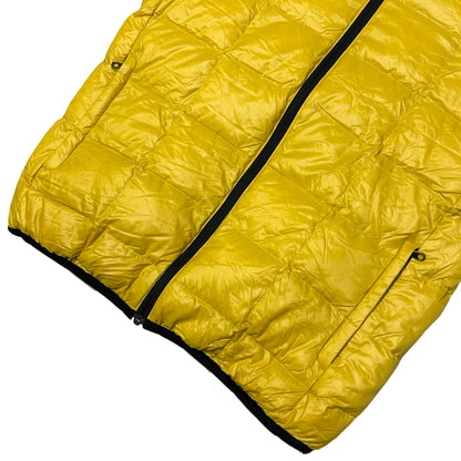 Camp 7 Square Stitch Puffer Jacket In Yellow ( L )