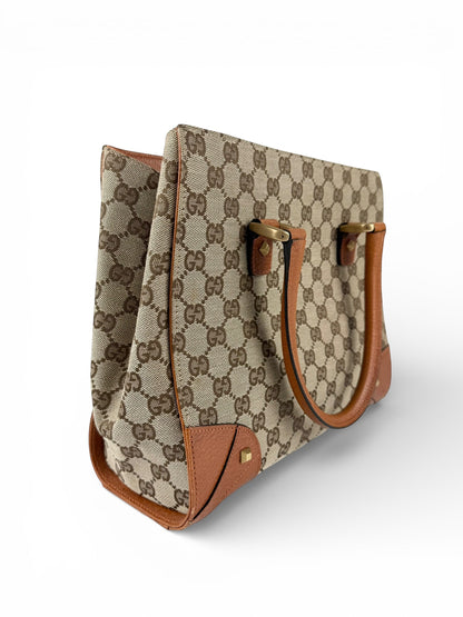 2010s Gucci GG Monogram Nailhead Mini Tote Handbag | O/S, Multicoloured