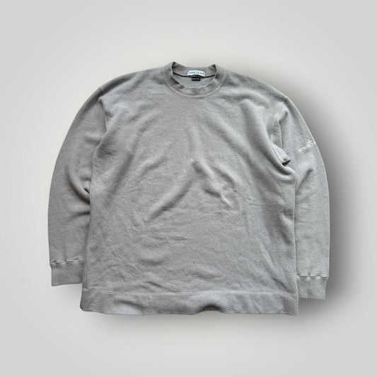 Stone Island AW/04 Wool Arm Spellout Knit 3XL