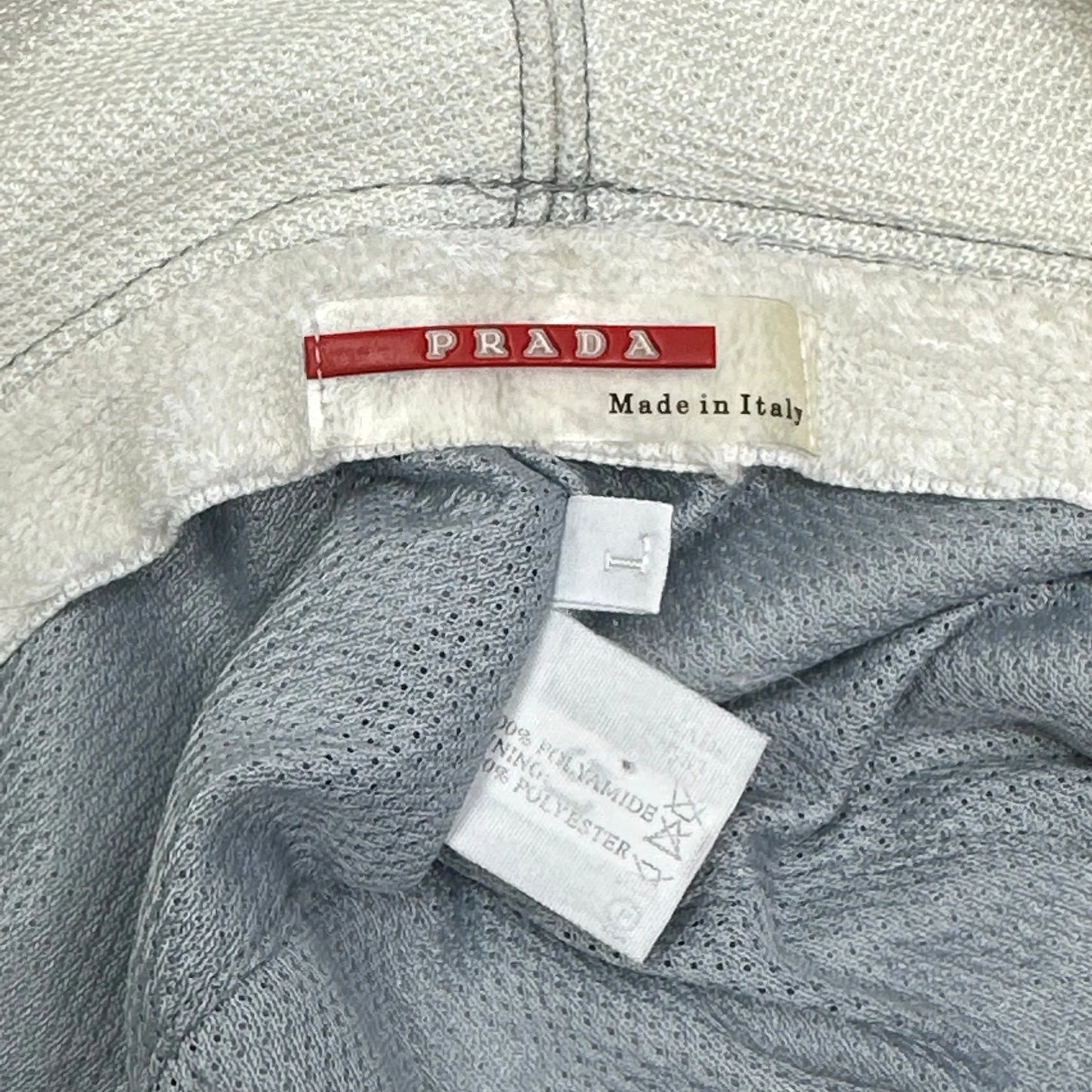 Prada Sport SS00 Mesh Bucket Hat - M/L