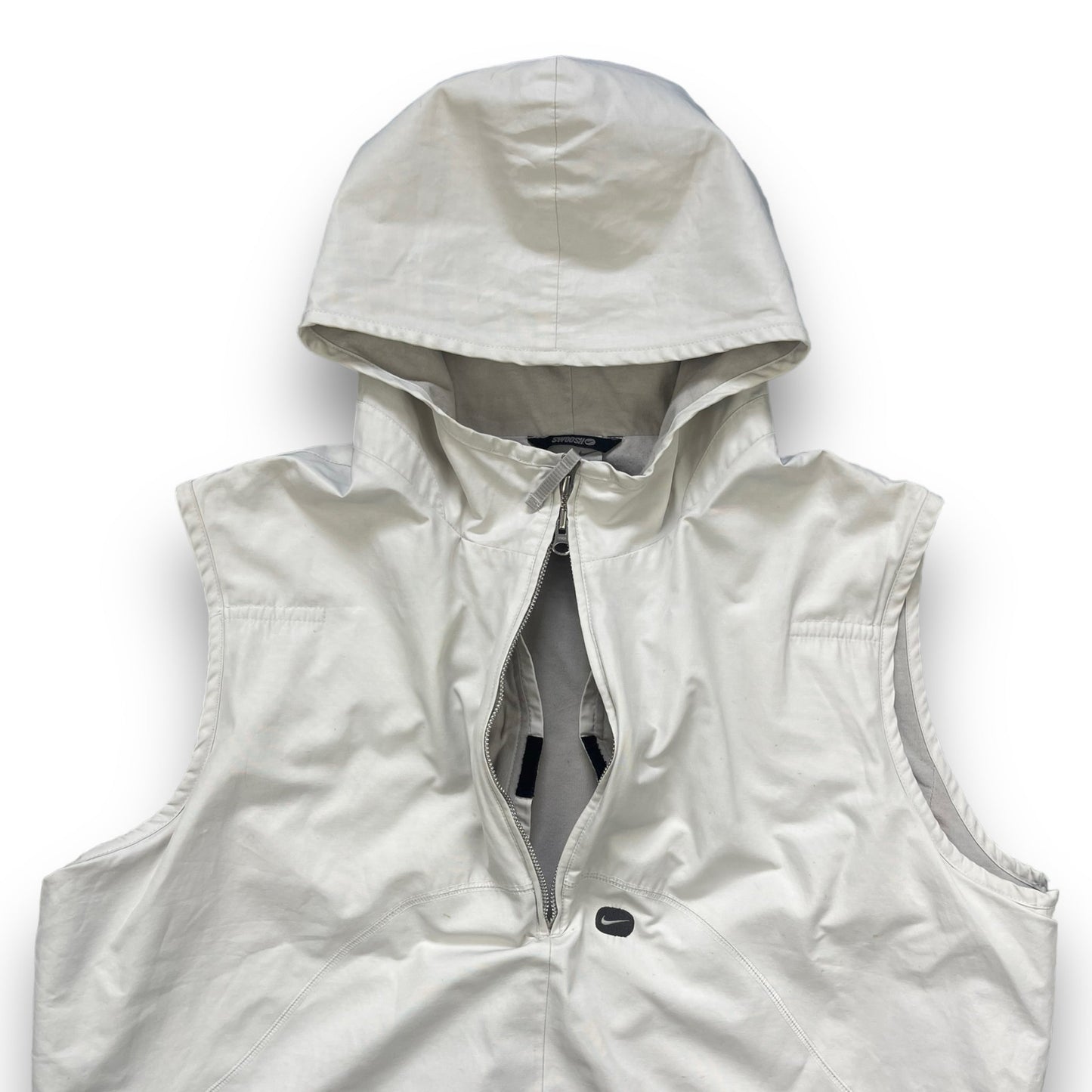 2002 Nike Swoosh Technical Vest Jacket (XL) | Default Title, Multicoloured