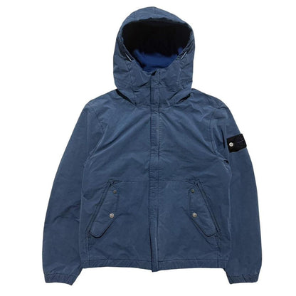 Stone Island David Light Indigo Denim Research Jacket | Small, Indigo