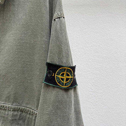 1987 Stone Island Denim Ripstop Jacket (M) | Medium, Red