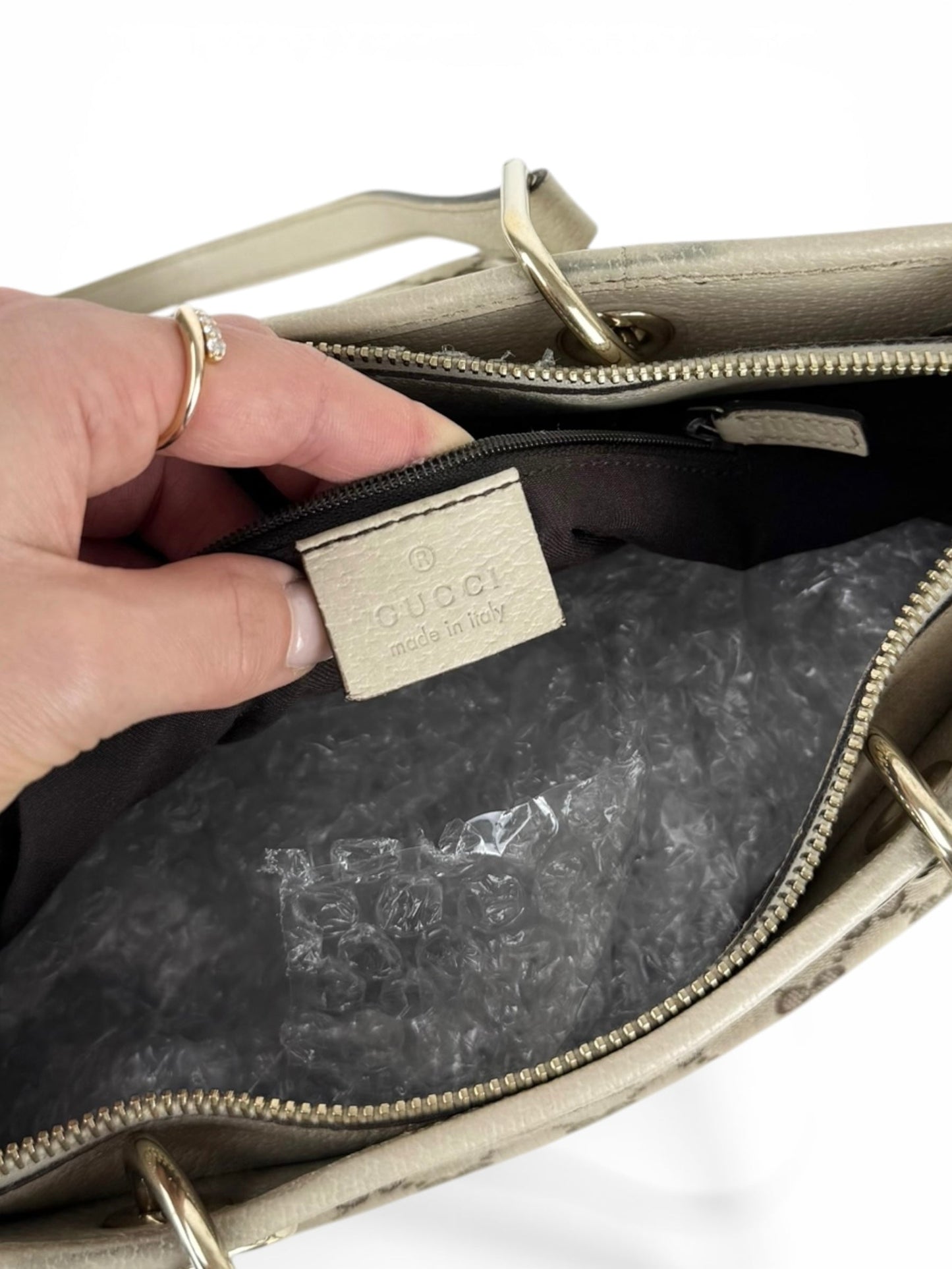 2000s Gucci GG Monogram Tote Bag | O/S, Multicoloured