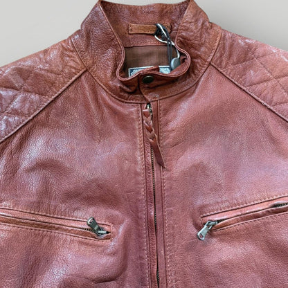 C.P. Company 100% Leather Biker Jacket 50