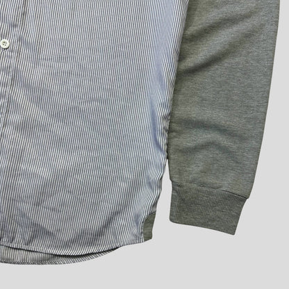 Comme Des Garçone Homme 2009 Striped Shirt Hoodie - M/L