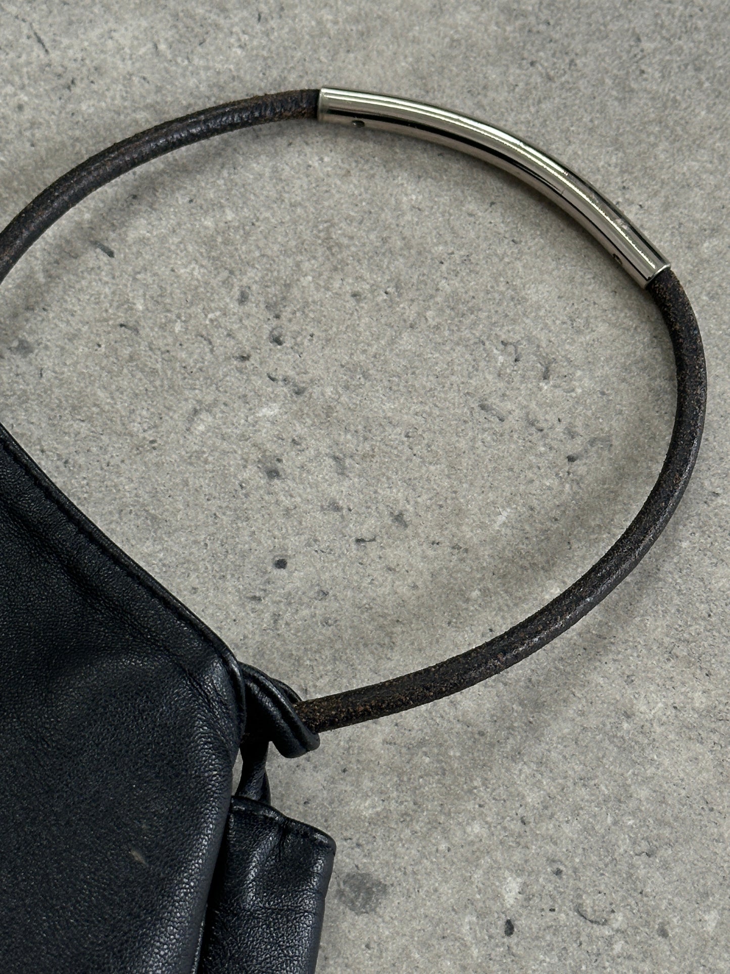DKNY Soft Leather Clutch Bag