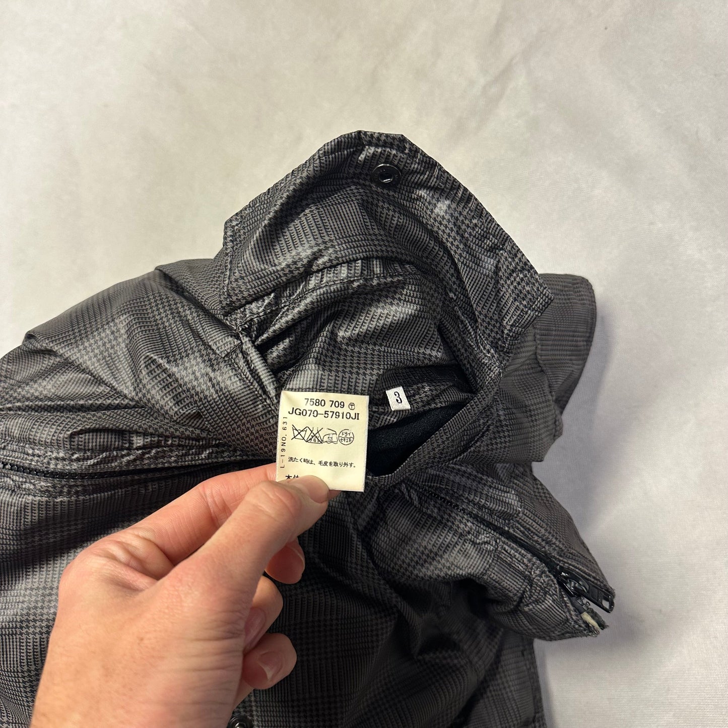 Takeo Kikuchi Reversible Puffer Jacket With Fur Hood ( L )