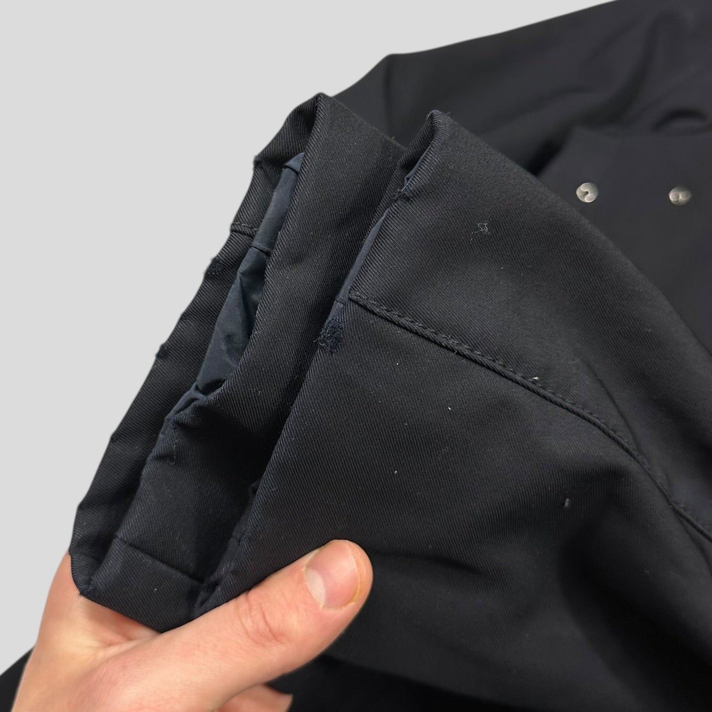 Prada Sport 2007 Wool + Leather Modular Padded Blazer Jacket - IT54 (L) | Default Title, Navy