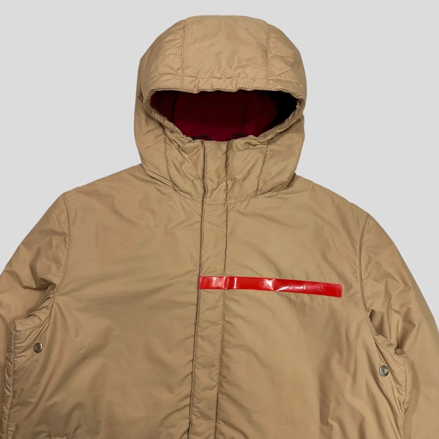 2000s prada sport nylon jacket gore-tex