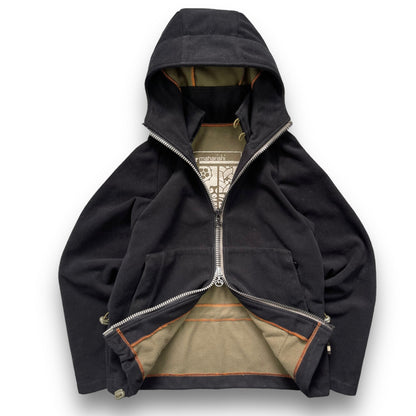 AW99/00 Maharishi Proline Hooded Fleece Jacket (S) | Default Title, Black