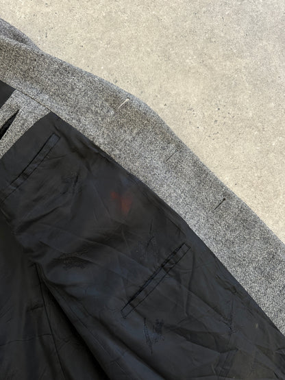 Burberry 1980s Pure Brushed Wool Single Breasted Blazer - 44R/XL