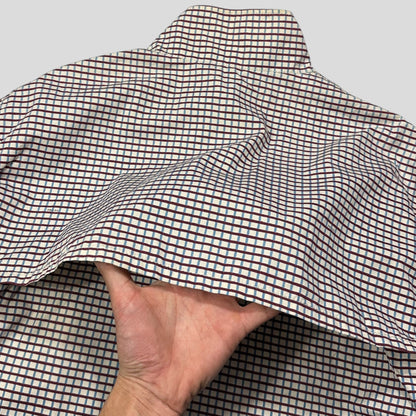 Prada SS08 Grid Checkered Multi Logo Bomber Jacket - IT52 (M/L)