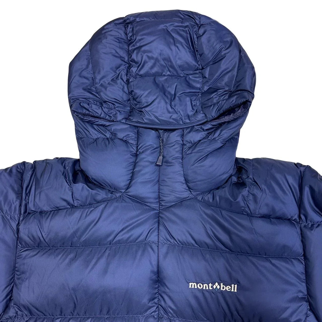 Montbell Light Alpine Down Puffer Jacket In Navy Blue ( S )