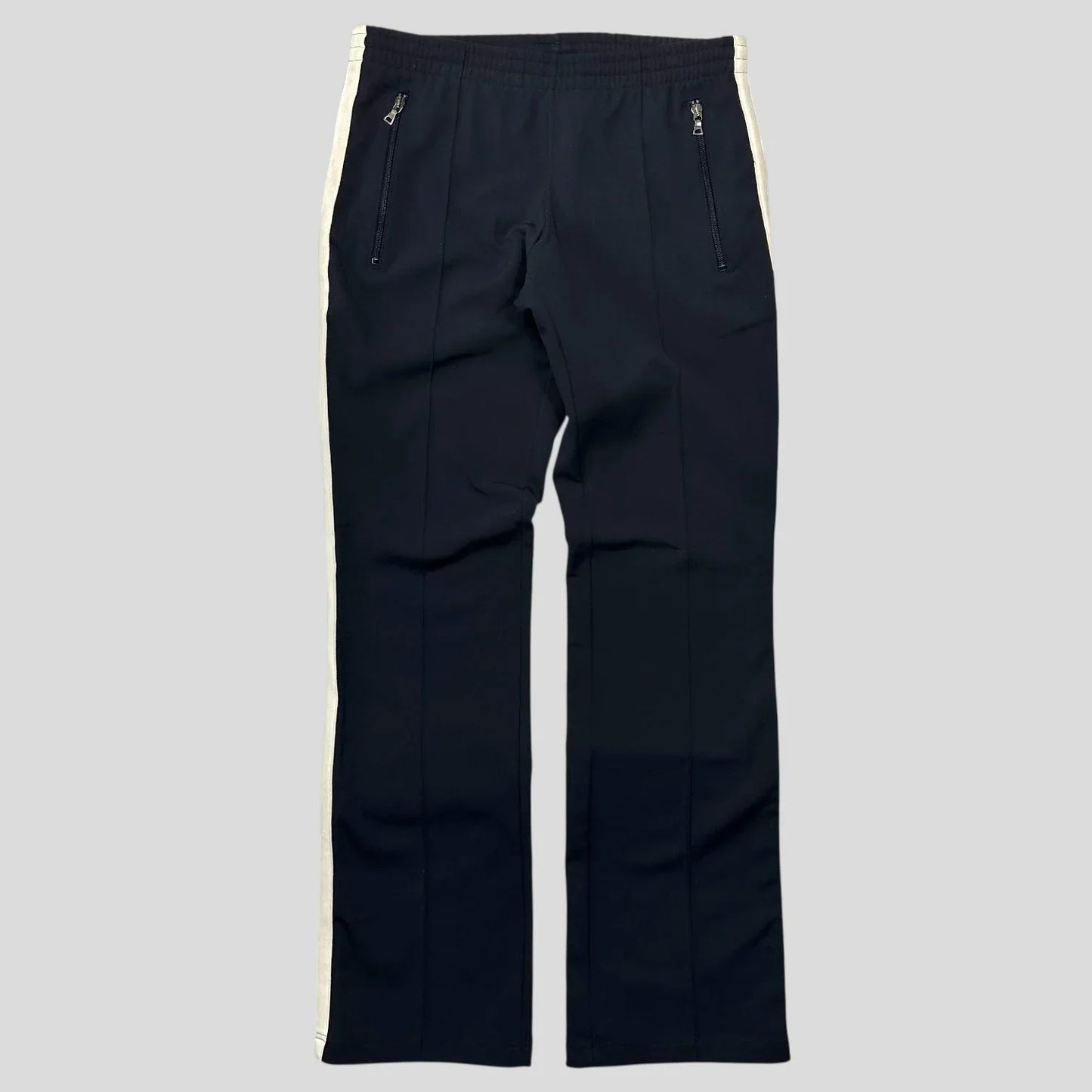 Prada Sport 00’s Polyester Ribbed Stripe Tracksuit Bottoms - M