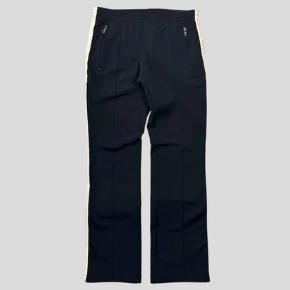 Prada Sport 00’s Polyester Ribbed Stripe Tracksuit Bottoms - M