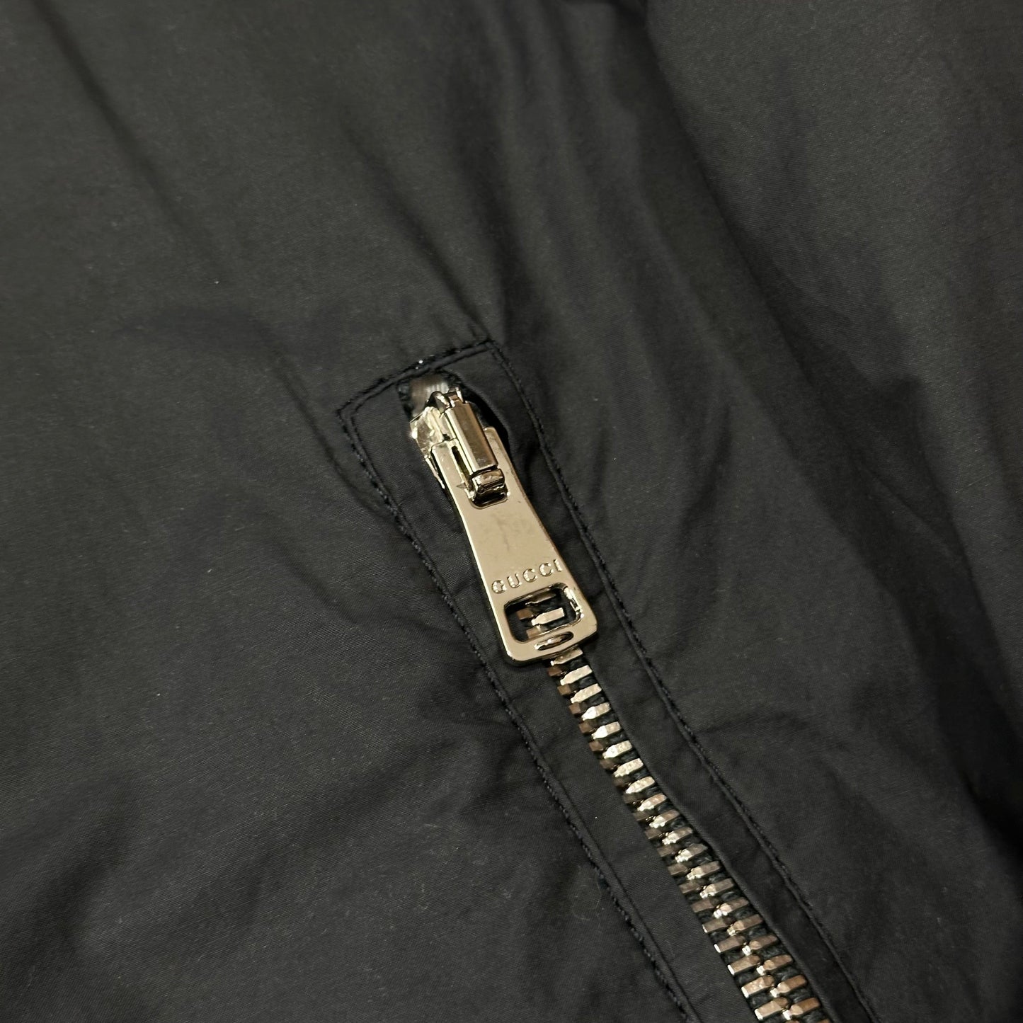 Gucci 2009 Grey Asymetrical Co-poly Biker Jacket - IT50 (M)