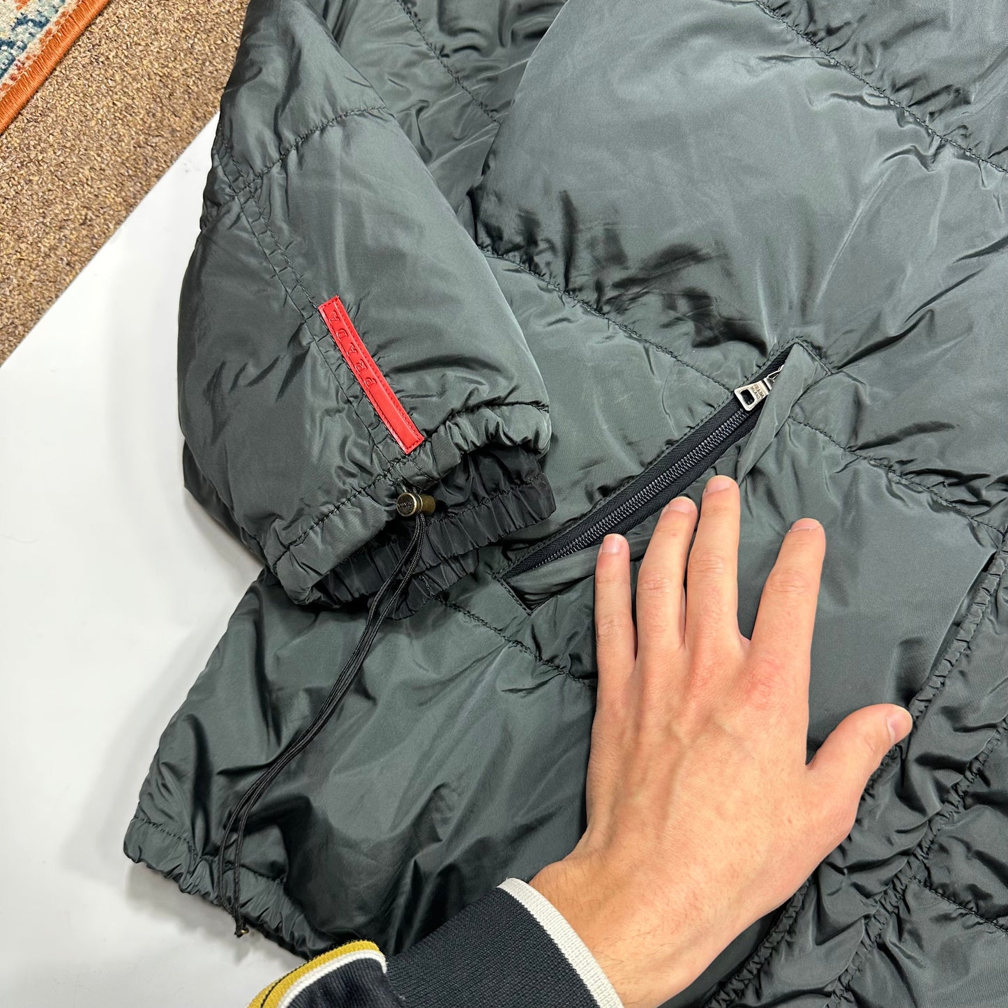 Prada Sport 00’s Nylon Down Technical Toggle Puffer - IT54 (XL/XXL)