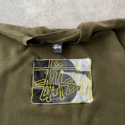 Stussy RARE 1900s heavyweight script sweatshirt (L)