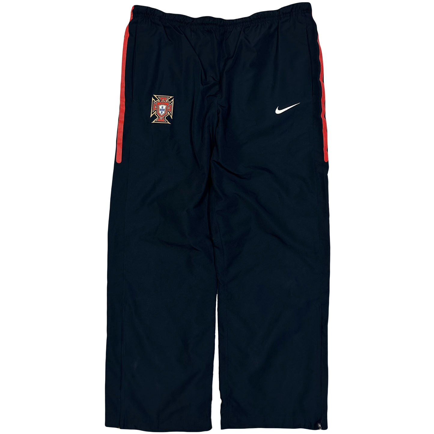 Nike Portugal 2010/11 Tracksuit Bottoms In Navy & Red ( L )