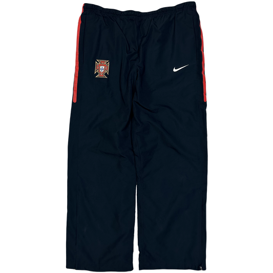 Nike Portugal 2010/11 Tracksuit Bottoms In Navy & Red ( L )