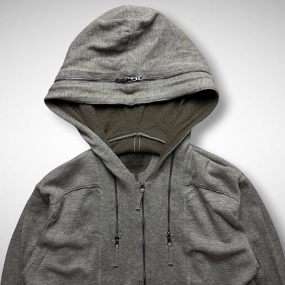 Marithé + François Girbaud Double Hooded Zip Jacket (2000s)