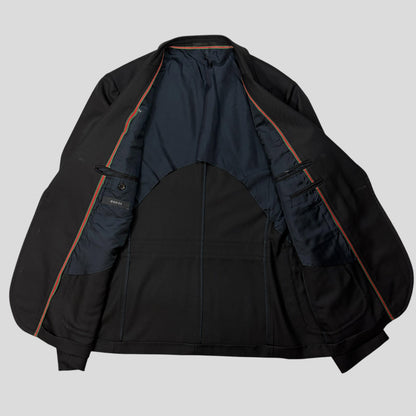 Gucci by Tom Ford 00’s Crest Button Wool Dinner Jacket - IT54 | Default Title, Black