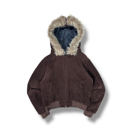 Stüssy 90’s Reversible Corduroy Military Jacket Women’s L | 14, Multicoloured