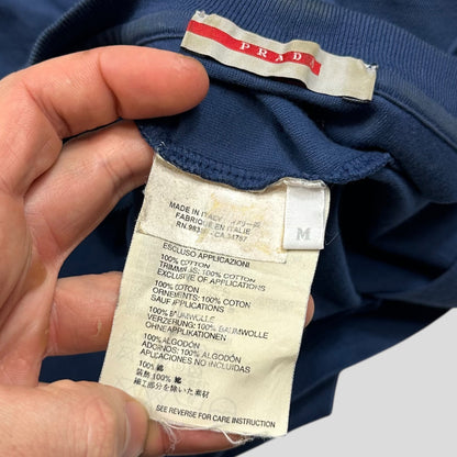 Prada Sport 2004 Embroidered Surf Logo Longsleeve T-shirt - M