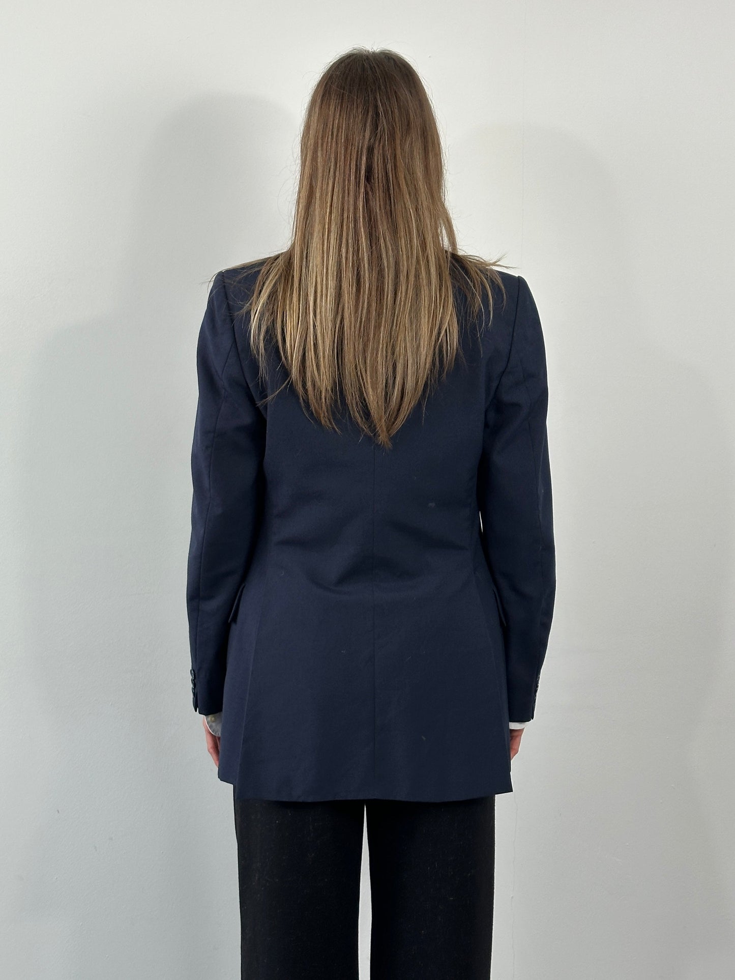 Yves Saint Laurent 1990s Pure Wool Single Breasted Blazer - 36R/S