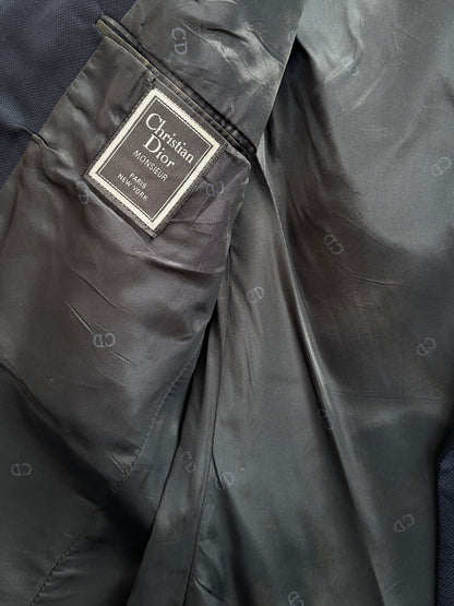 Christian Dior Monsieur 1980s Pure Wool Bespoke Button Blazer - 38R/M
