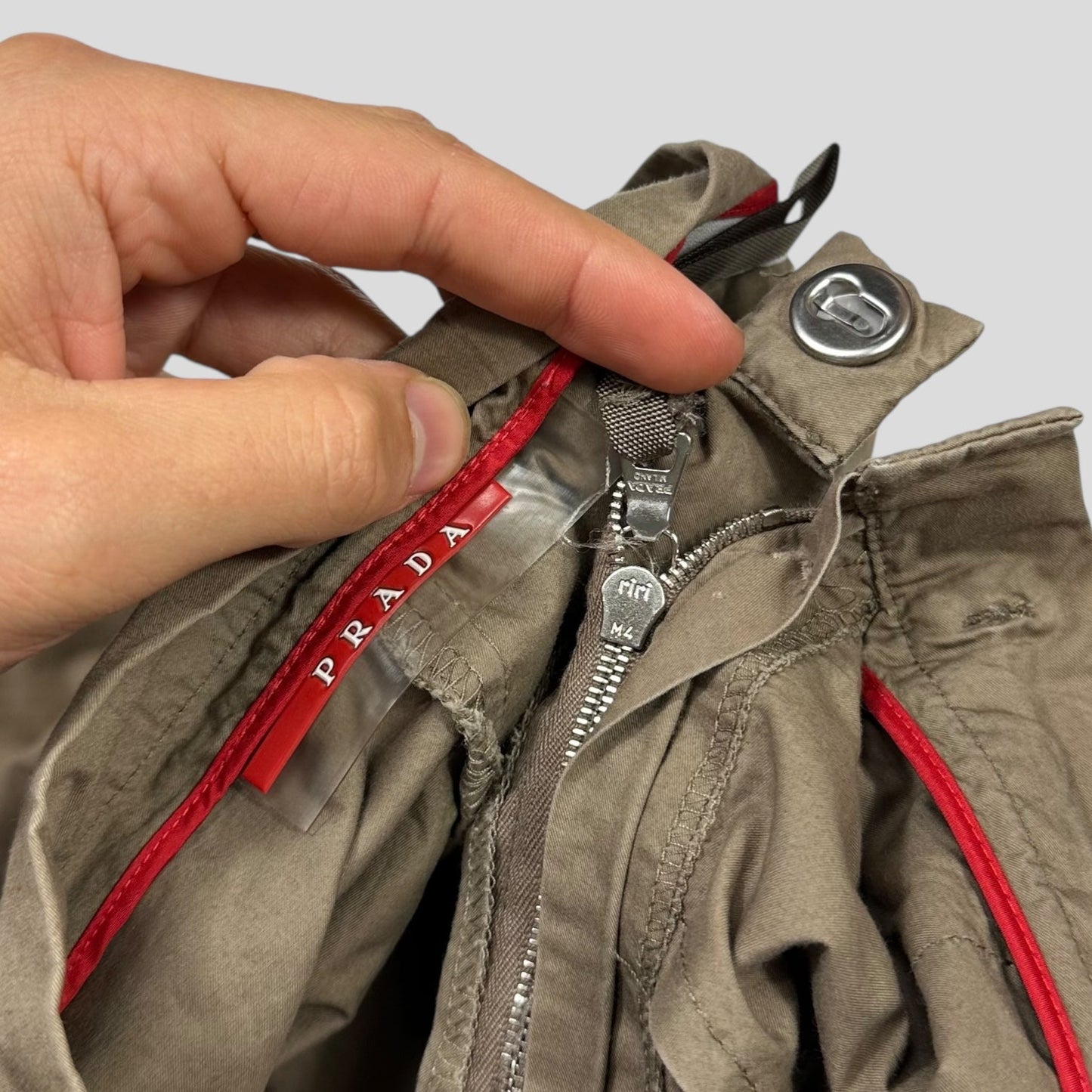 Prada Sport 00’s Technical Cotton Long Shorts - L/XL