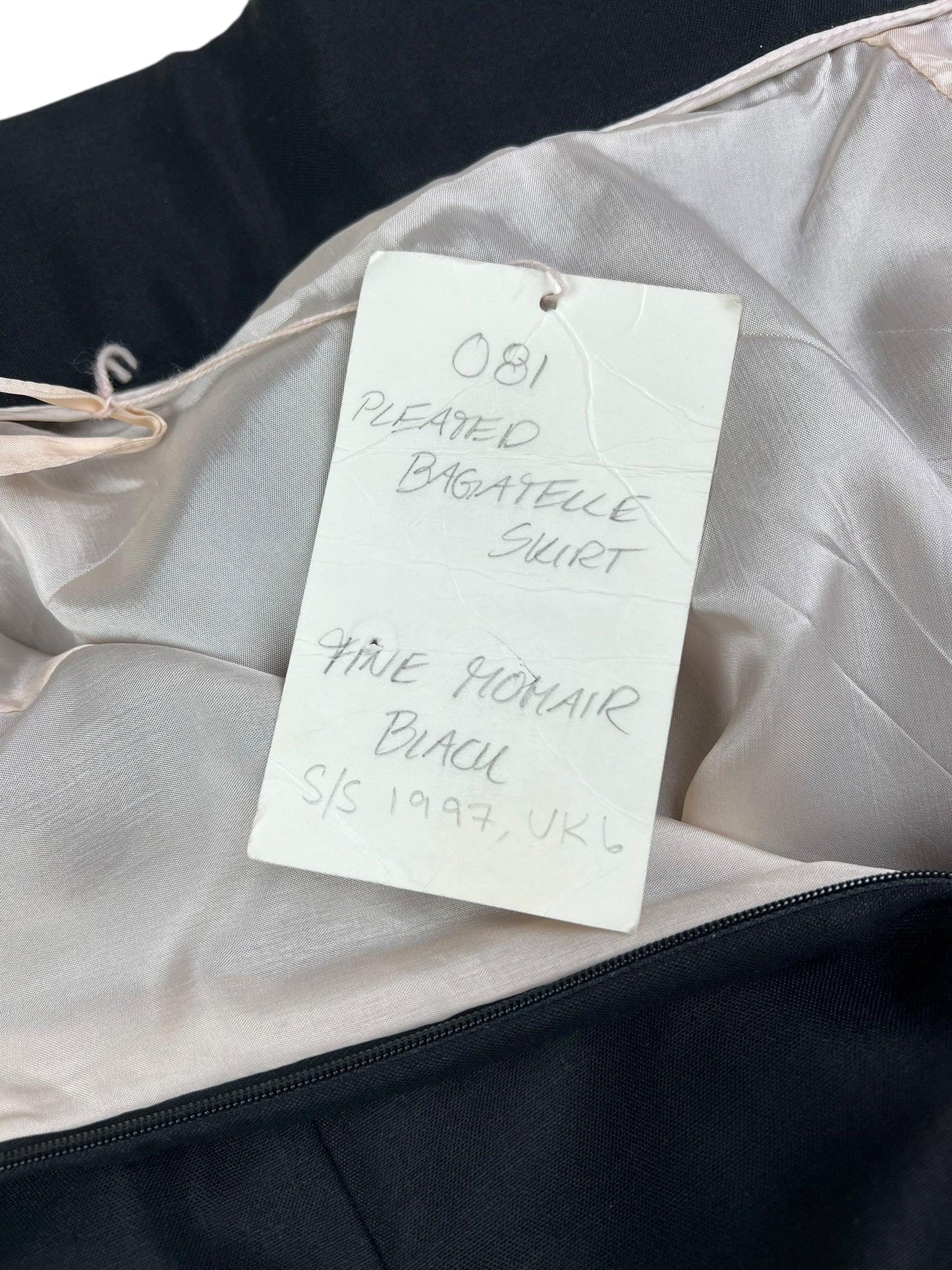 Vivienne Westwood S/S 1997 Gold Label pencil skirt