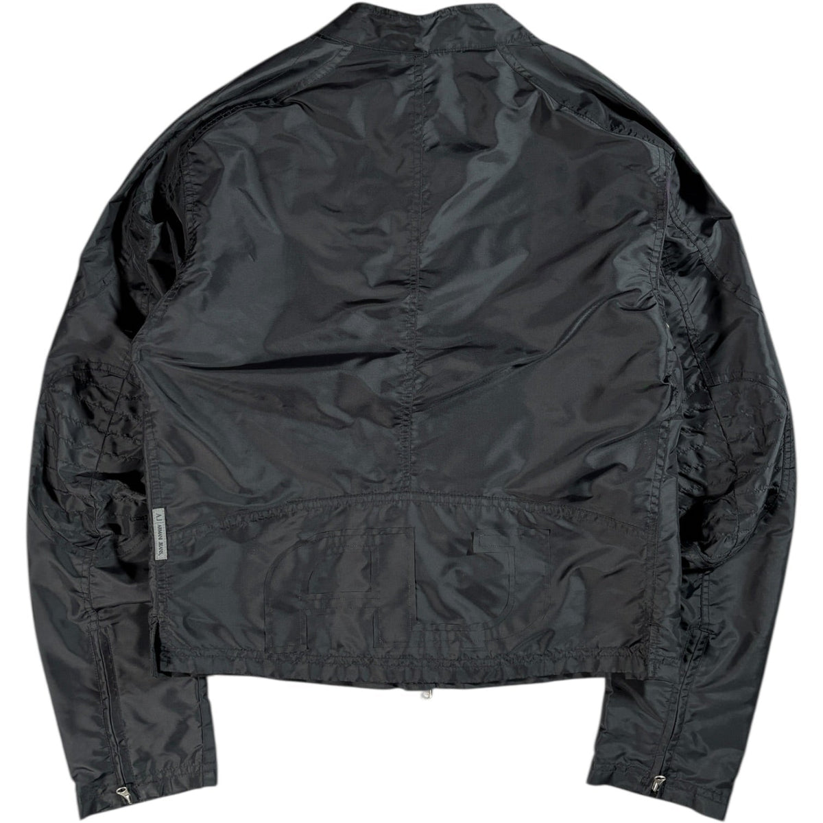 Armani Jeans 00’s Cropped Lightweight Jacket M | Medium, Black