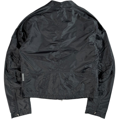 Armani Jeans 00’s Cropped Lightweight Jacket M | Medium, Black