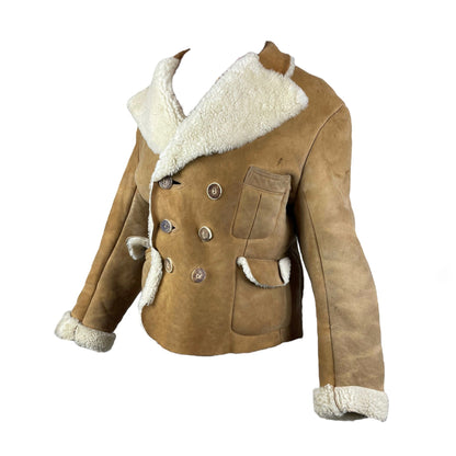 Vivienne Westwood AW1988 reissue of AW1982 Nostalgia of Mud shearling jacket